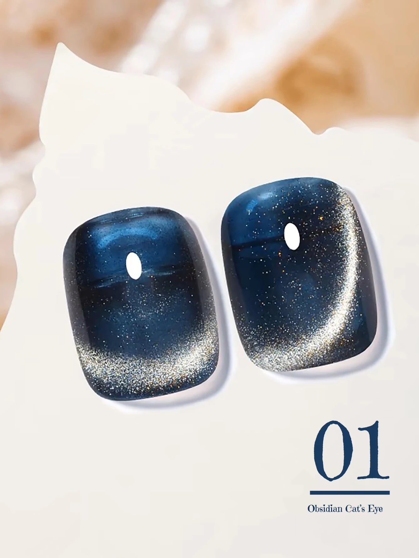 TC Moonlight Cat Eye Gel Nail Polish Silver Magnetic Soak Off Glass Holographic Glitter Polish For Nail Art Nail Salon At Home